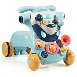2-in-1 Baby Activity Center Sit-to-Stand Walker