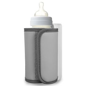 Portable Bottle Warmer On The Go Baby Milk Warmer Milk Formula Warmer for Travel with 6 Heating Levels USB Rechargeable Keep Milk Warm for 5 Hour