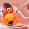Baby Crawling Time Crab Dancing Early Education Educational Toys; Children's Interactive Music Luminous Crawling Toys Mobile Toys; Baby Orange Crab Cr