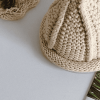 Khaki Cute Knitted Pointed hat for Boys Girls
