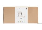 Wooden Swing with Black Cotton Rope for 3+
