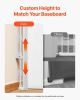 VEVOR Retractable Baby Gate, Extends to 57 inch Wide, 38.5 inch Tall, with Security Lock, Easy to Use, Walk Through Without Tripping