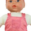 12-Inch Soft Baby Doll in Pink Outfit â€“ Removable Clothes, Cuddly Plush Body, Toy for Kids Ages 2+