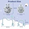 Suction Toys Teething Chew - Baby Teething Toys Silicone Teethers Table Toys