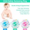 Baby Pool Float with Double Airbag Safety Seat for Toddler  Infant 6 12 Months Inflatable Infant Pool Float for Swim