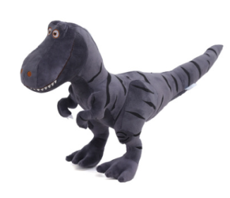 New Dinosaur Plush Toys Cartoon Tyrannosaurus Cute Stuffed Toy Dolls For Kids Children Birthday Gift (Option: Gray-50cm)