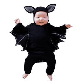 Batman Baby One Piece (Option: Black-90cm)