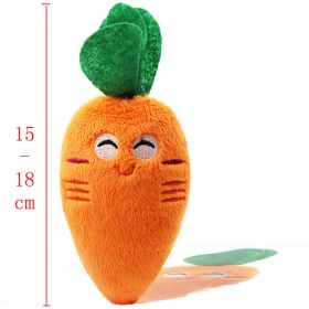 Pet dog toy (Option: Carrot)