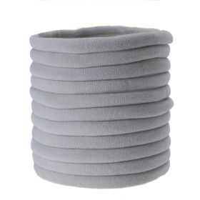 10 PCS Baby Nylon Headbands Hairbands Hair Bow Elastics For Baby Girls Newborn Infant Toddlers Kids Nude (Color: 4)