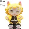 20CM Ghost Slayer's Blade Plush Doll Kawaii Ni Douzi Tanji Lang Xing Shou Lang My Wife Zenyi Plush Toy Children's Birthday Gift