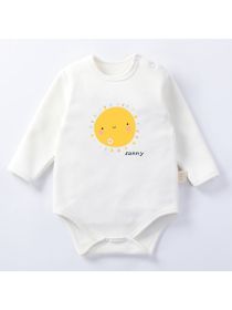 Fleece Thickened Baby Jumpsuit for Autumn and Winter Warmth (size: 80cm)