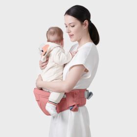 SUNVENO Baby Hipseat Carrier, Ergonomic Hip Seat for Mom Lightweight Certified Fabrics Soft Carrier for Newborns, Toddlers, Children, 6-48 lbs, G (Color: HC2963-PK-E)