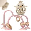 Suction Toys Teething Chew - Baby Table Toys, Teething Toys Silicone Teethers